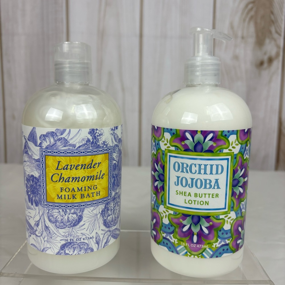 Greenwich Bay Foaming Milk Bath and Shea Butter Lotion 2 Piece Set
